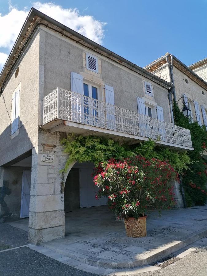 Cahors Sud : Maison Quercynoise Avec Vue Sur Place Du Village Кастельно-Монратье Экстерьер фото